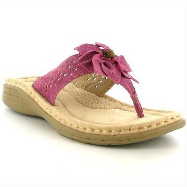 Earth Spirit Dallas Plum Womens Comfortable Beach / Sandal Sizes UK 4 