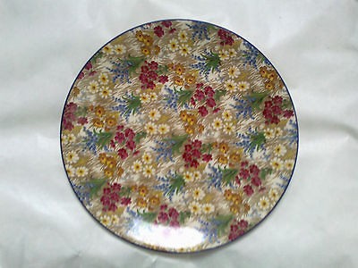 1932 ROYAL WINTON,CHINTZ PLATE GRIMWADES IVORY WARE MARGUERITE PATTERN