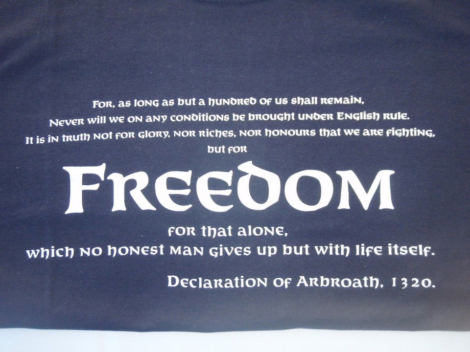 scottish freedom declaration of arbroath scotland scots from united 