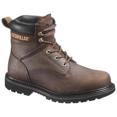 NEW CATERPILLAR RANGLER MR 6 LEATHER WORK BOOTS MENS SIZE 12