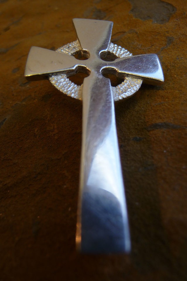 Ola Gorie Orkney Jewellery 925 Silver St Peters Cross Brooch