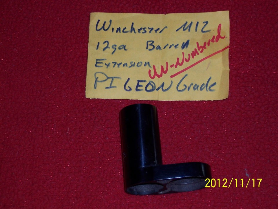 OEM Winchester Model 12 12ga Receiver Barrel Extension PIGEON GRADE UN 