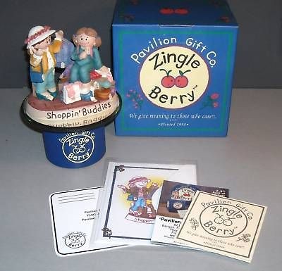 new zingle berry shoppin buddies figurine 1083 