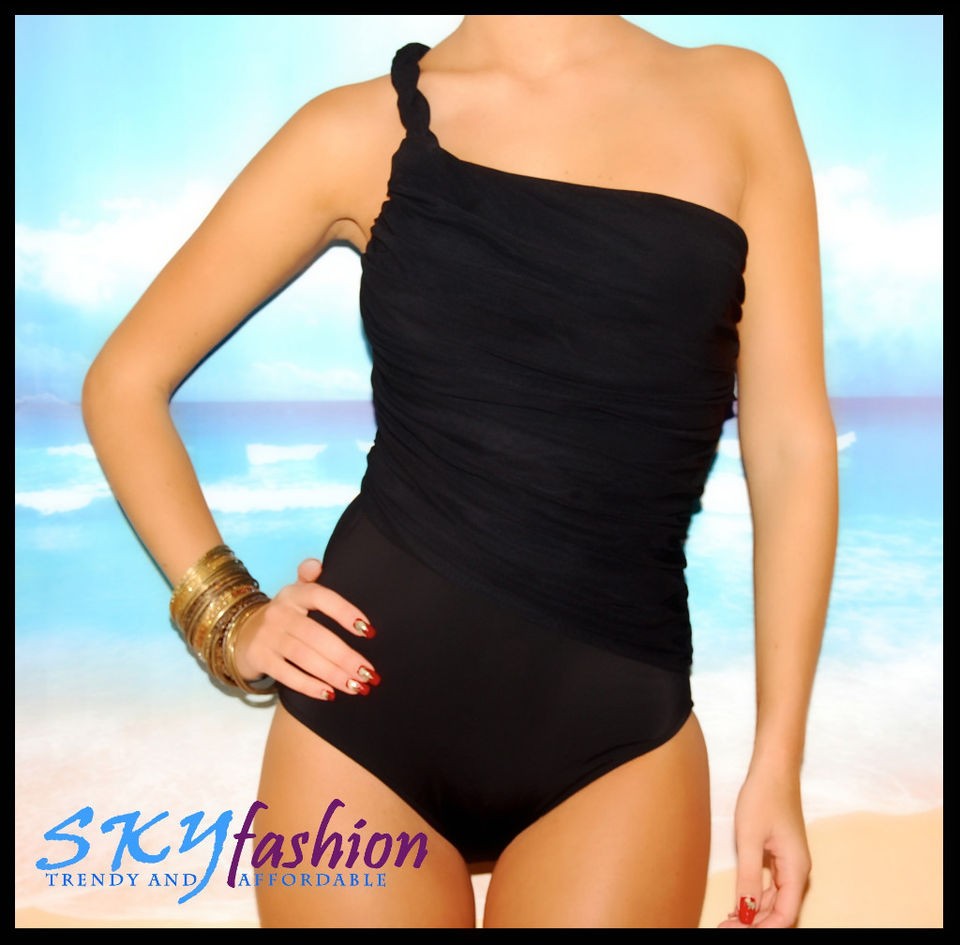 VICTORIAS SECRET ANK BLACK ONE PIECE ONEPIECE SWIMSUIT BATHING SUIT L