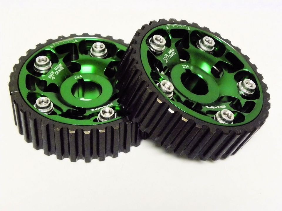 HONDA ACURA B SERIES ENGINES ADJUSTABLE BILLET CAM GEARS PAIR SET QTY 