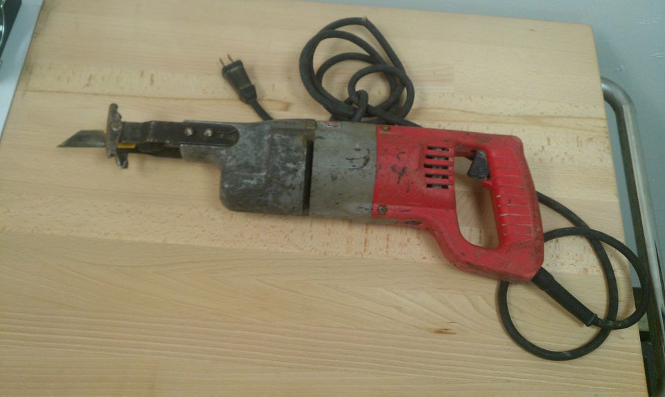 milwaukee sawzall power tools saws working used 