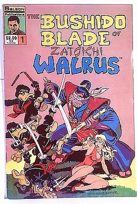 BUSHIDO BLADE ZATOICHI WALRUS #1 Homeward Bound Overstreet VF 1986