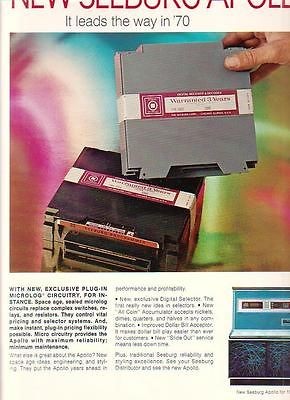 seeburg apollo phonograph 1970 ad space age 