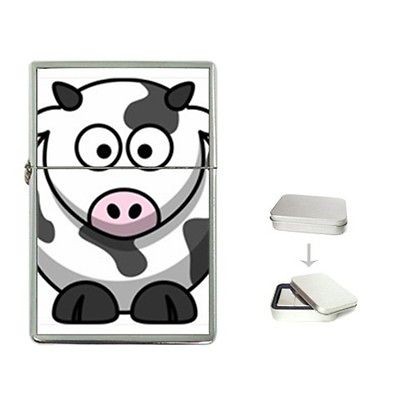 cartoon cow flip top lighter from hong kong 