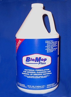 BioMop Plus Floor and Drain Cleaner 4 gallons case bio mop