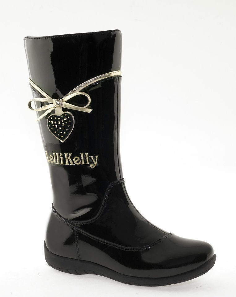 lelli kelly natalie patent leather boots
