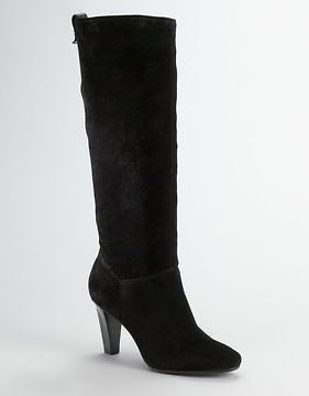 COACH MINA STRETCH SUEDE A7417 FASHION BOOTS $399 CLEARANCE 5M