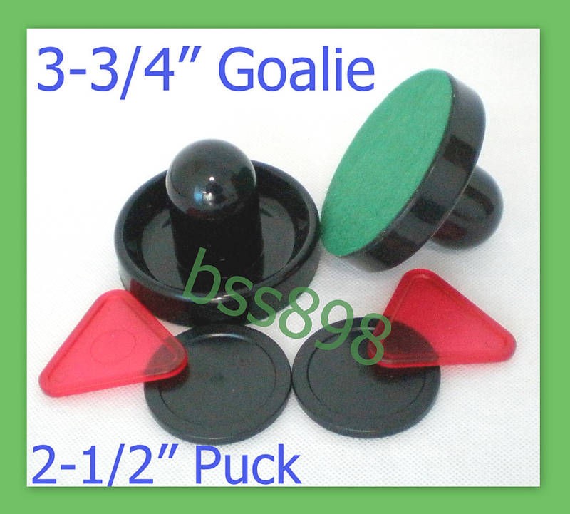 air hockey table 2pc goalies 4pcs 63mm puck felt pusher