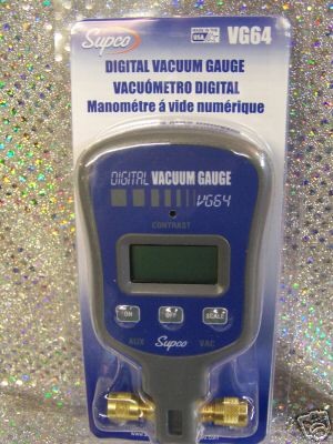 MICRON, Vacuum, Gauge, SUPCO, MODEL V64, DIGITAL Vacuum Gauge