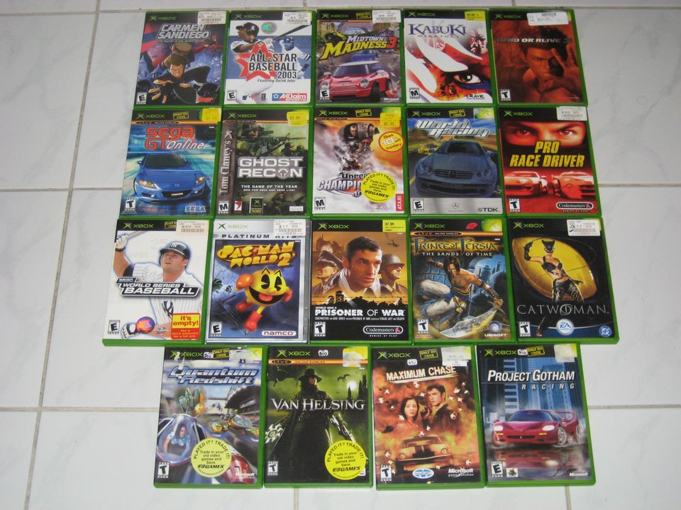 XBOX Games   Your Choice / You Pick What You Want   All Used   N*