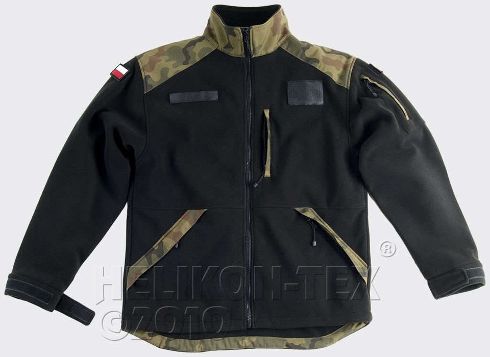 Helikon Infantry fleece Polish Pantera woodland camo / black army 