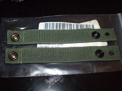 NEW MILITARY KEVLAR HELMET PASGT~ACH GOGGLE RETENTION STRAPS OD GREEN 