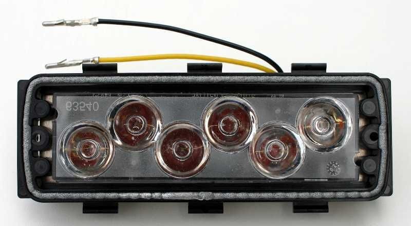 WHELEN 500 series TIR6 LED modules in amber for Liberty lightbar