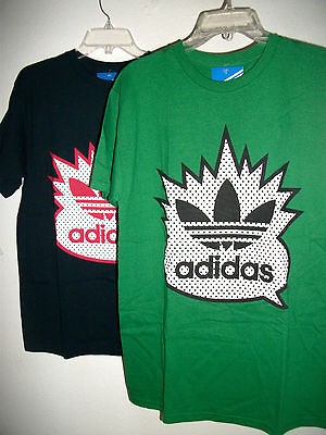 Adidas Originals Quote Trefoil Short Sleeve Mens Cotton T Shirt