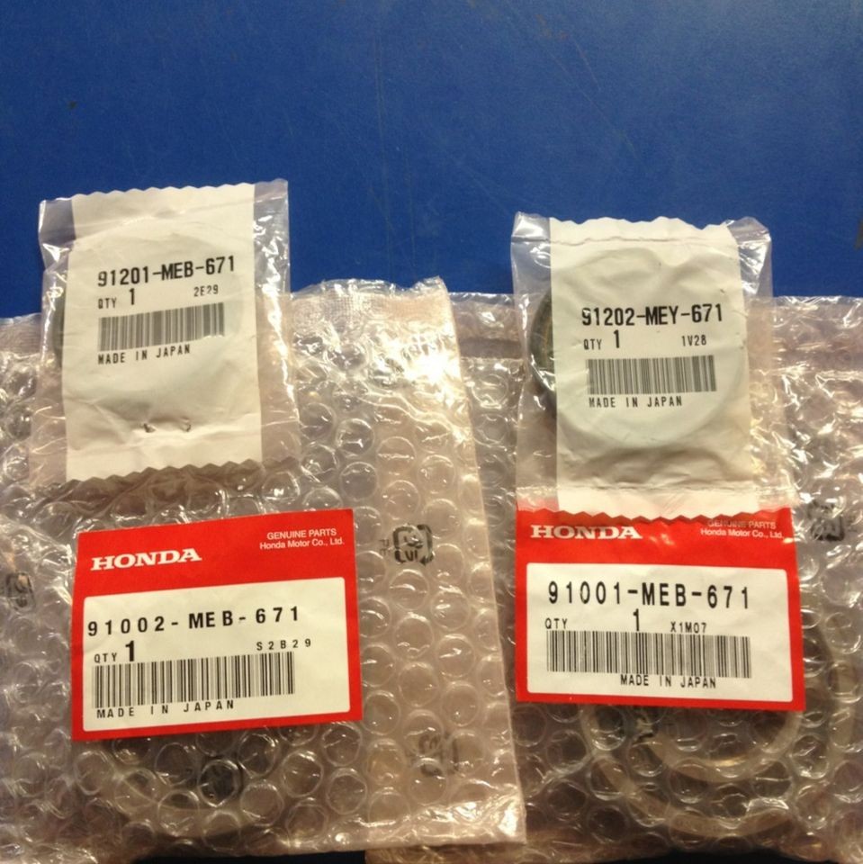 honda crf450r oem crank bearings and seal kit 02 05