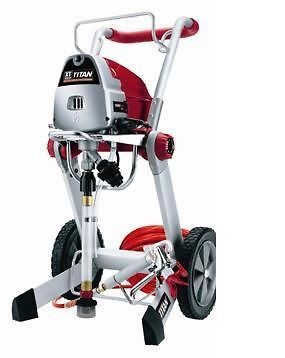 titan xt290 airless paint sprayer free 18volt power painter 1yr