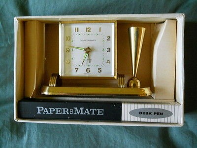 Phinney Walker Pen Set With Alarm Clock PW 63 Brand New In Original 