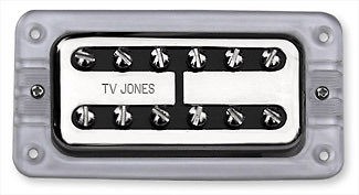   TV CLASSIC PICKUP SET NECK AND BRIDGE CHROME EM2 ENGLISH MOUNTS NEW