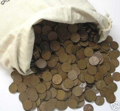 5000 wheat pennies in Lincoln Wheat (1909 1958)