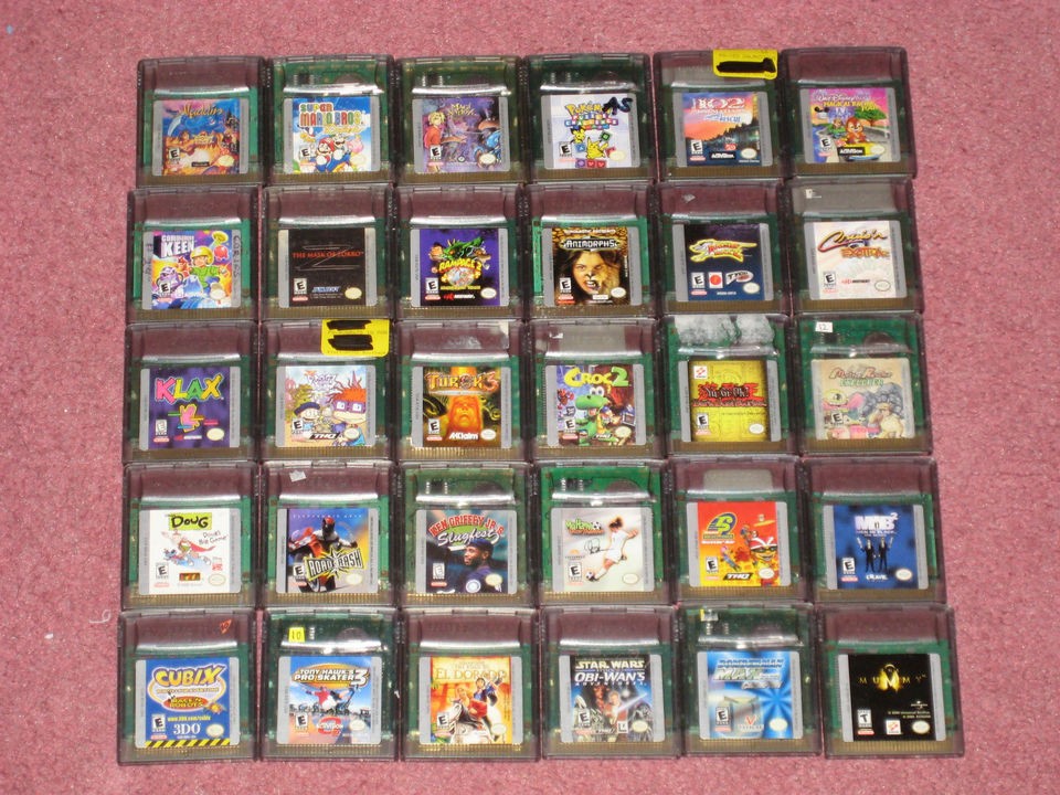 Game Boy Color Games   Your Choice / You Pick What You Want *N*3