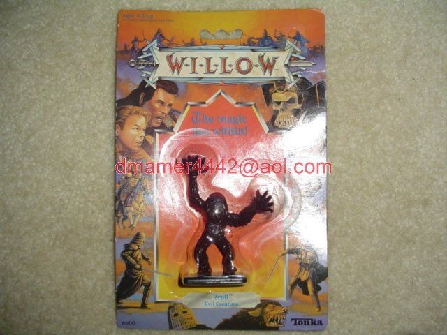 willow tonka metal figurine troll sealed  7