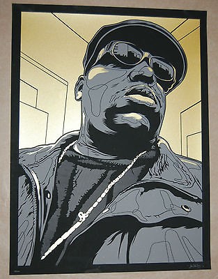 Biggie Smalls Print Notorious B.I.G. by Joshua Budich Rap Hip Hop 