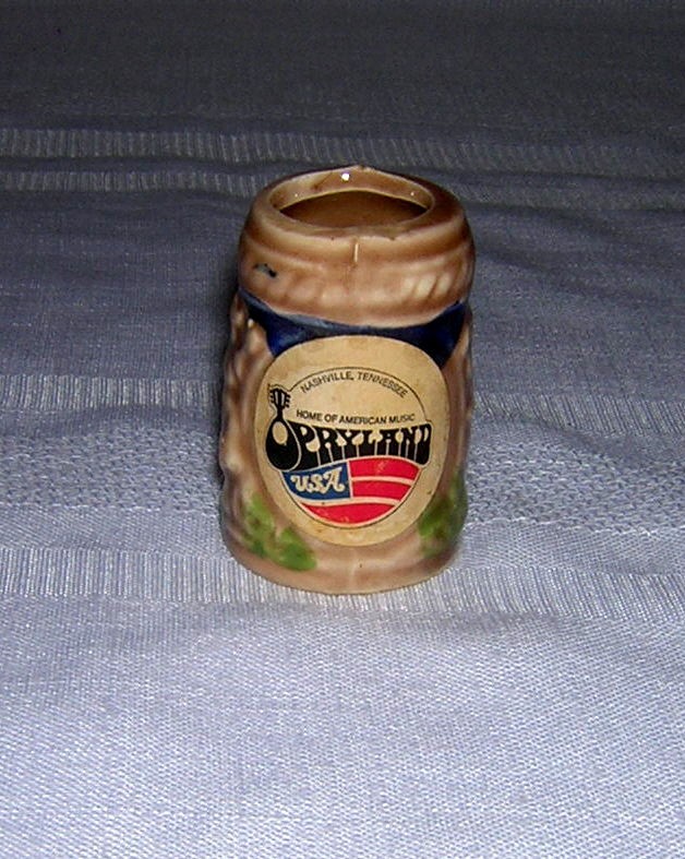 vintage opryland usa miniature stein mug made in japan time