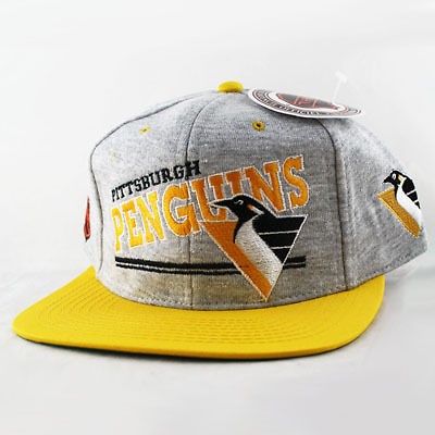 Pittsburgh Penguins Vintage Snapback Hat Heather Cap Taylor Gang NEW