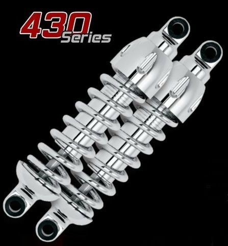 Progressive 430 Gas/Oil Chrome 11.5 Heavy Duty Shocks 2004 2008 Honda 