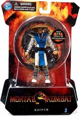 jazwares mortal kombat 9 4 inch series raiden time left