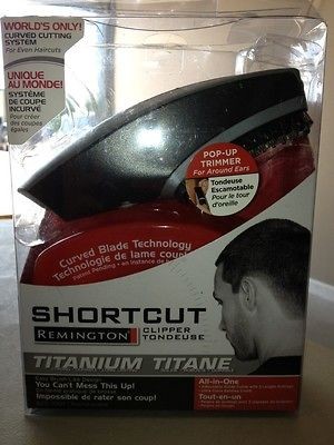 Remington Short Cut Clipper Rechargeable, Cordless, Haircut Kit