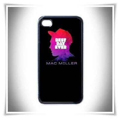 NEW MAC MILLER Rap Music T Shirt Hi iPhone 4 CASE BLACK NICE GIFT 