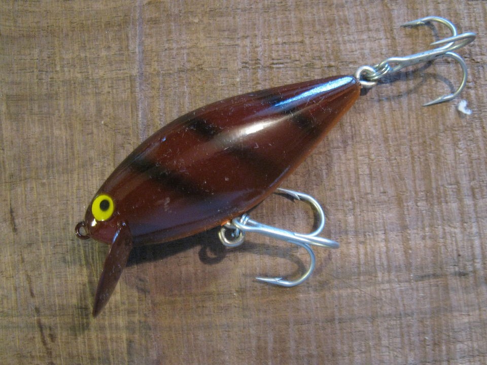 vintage bomber speed shad fishing lure  6