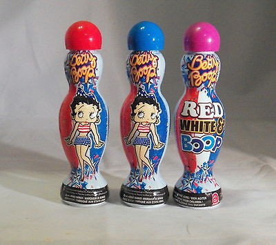 NEWEST BETTY BOOP BINGO DAUBERS  RED WHITE & BOOP . 3 IN THIS SET