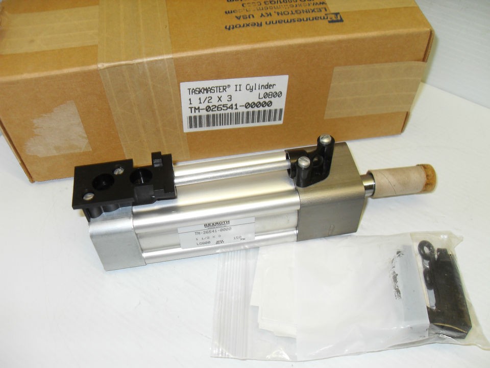 NEW REXROTH TM 026541 00000 TASKMASTER II PNEUMATIC CYLINDER 1 1/2 X 3 