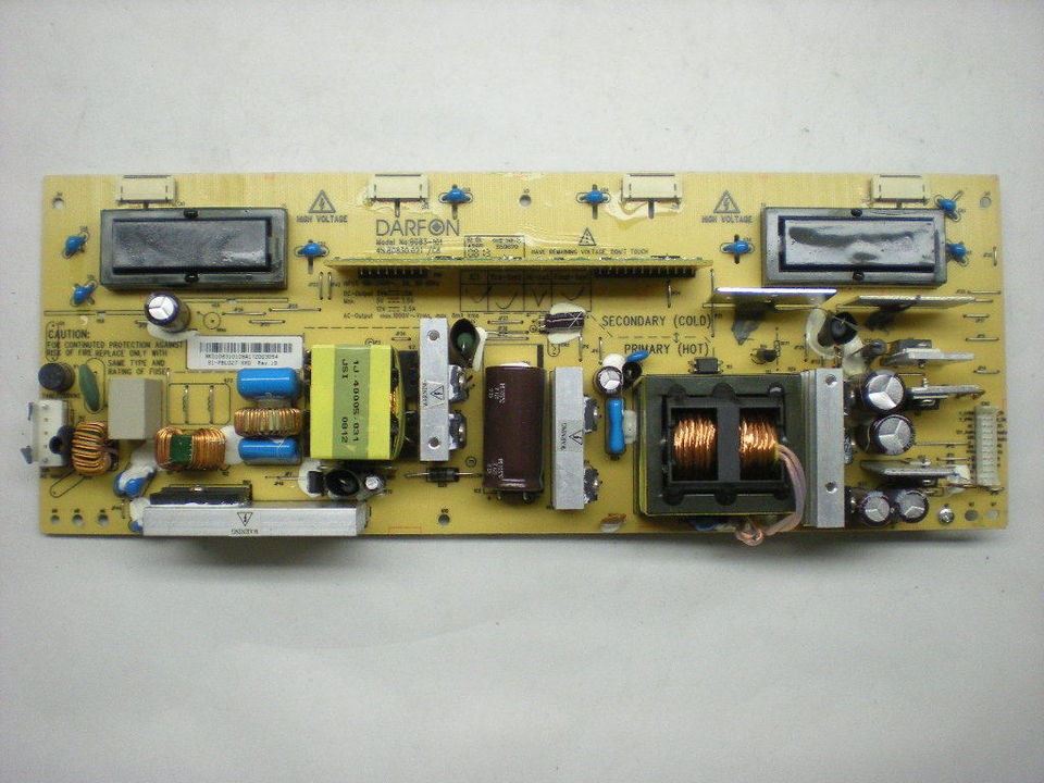 RCA 26 LCD TELEVISION POWER SUPPLY/INVERTE​R BOARD L26WD21 4H.B0830 