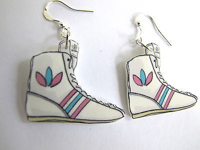 Shoe Earrings Hand Drawn,tennis shoes,nike,artist