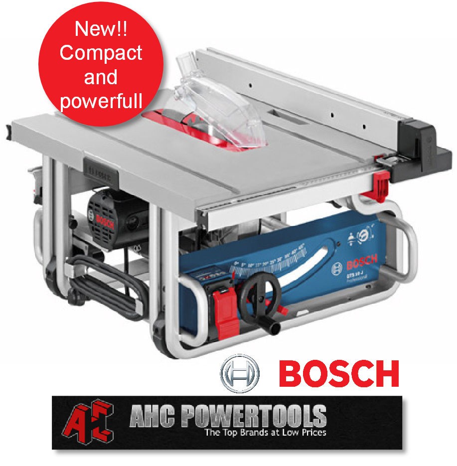 bosch gts 10 j professional 10 254mm table saw 240v