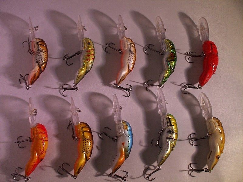 10x pex top tournament crawfish fishing lures 60mm 8 5g