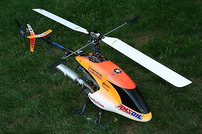 rc gas helicopter heli 