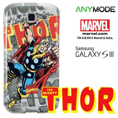 Genuine THOR MARVEL COMICS CASE for SAMSUNG GALAXY S3 III i9300 747 