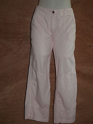 SANCTUARY Light Pink Jeans Sz M Lowrise Lightweight Straightleg Capris