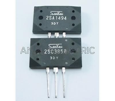 sanken transistor 2sa1494 2sc3858 a1494 c3858 pair from hong kong