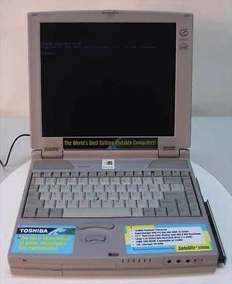 toshiba pa1240u s6c satellite 225cds 4 1 laptop 133mhz one