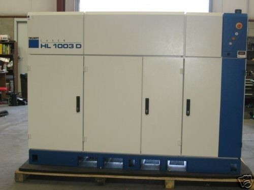 Trumpf HL 1003D yag laser,YEAR 2003,CUT,WELD,TIG,